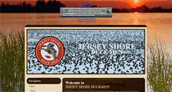 Desktop Screenshot of jerseyshoreduckmen.com